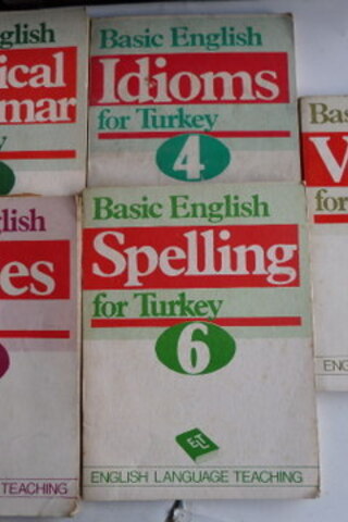 Basic English For Turkey / 5 Adet
