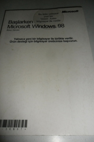 Başlarken Microsoft Windows 98