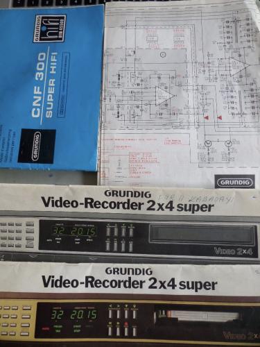 Grundig Kullanma Kılavuzu, Talimatı ve Teknik Şemaları / 4 Adet