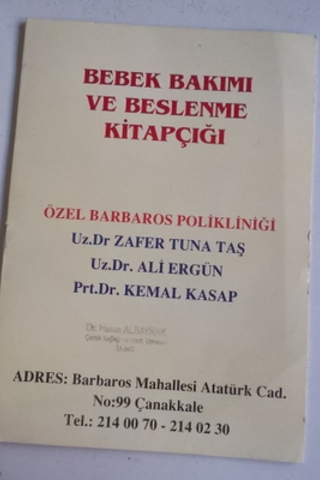 Bebek Bakımı ve Beslenme Kitapçığı
