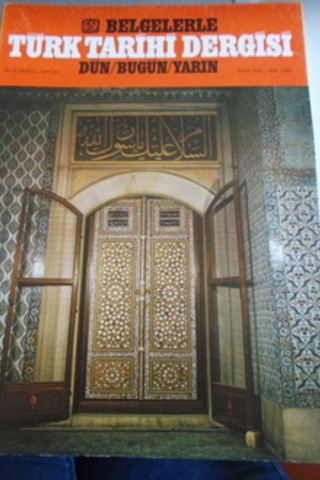 Belgelerle Türk Tarihi Dergisi 1986 / 20