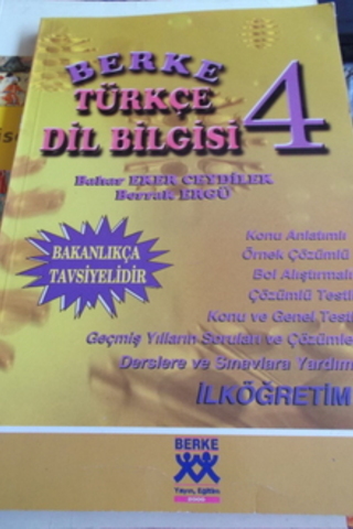Berke Türkçe Dilbilgisi 4