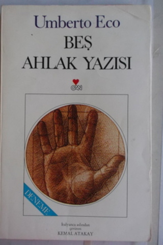 Beş Ahlak Yazısı Umberto Eco