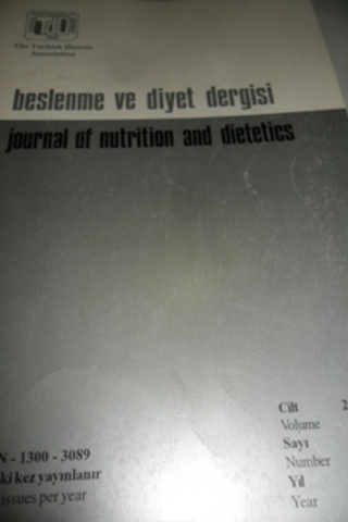Beslenme ve Diyet Dergisi 1995 / 2