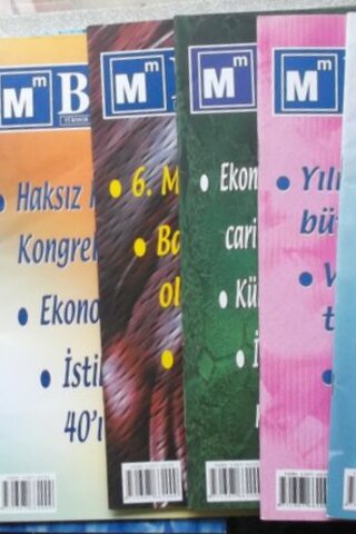 Bilanço Dergi Seti / 8 adet