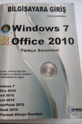 Bilgisayara Giriş Windows 7 Office 2010 Faruk Çubukçu