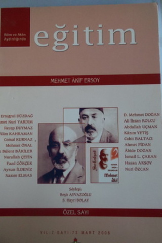 Bilim ve Aklın Aydınlığında Eğitim 2006 / 73