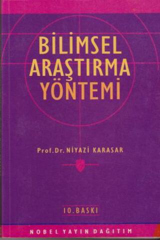 Bilimsel Araştırma Yöntemi Niyazi Karasar
