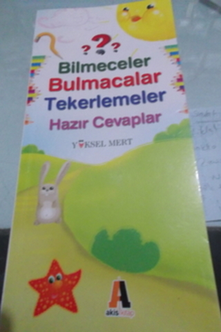 bilmeceler ve cevaplar