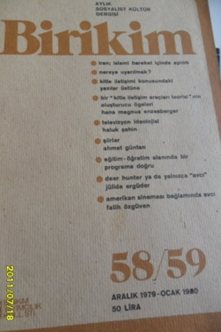 Birikim Dergisi 1979-1980 / 58-59