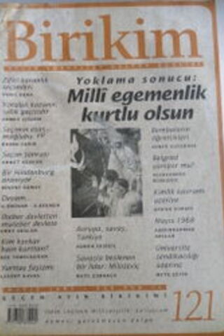 Birikim Dergisi 1999 / 121