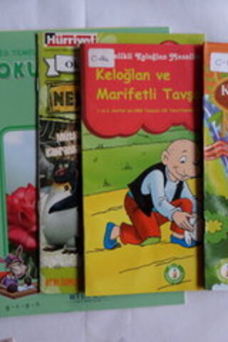 Bitişik ve Düz Yazılı Seçme Öykü Kitapları / 6 Adet