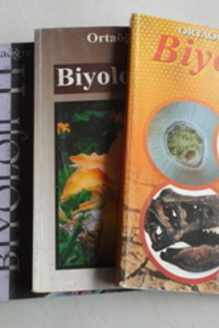 Biyoloji Ders Kitapları / 3 Adet