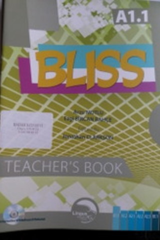 Bliss A1.1 Teacher's Book Arzu Mutlu
