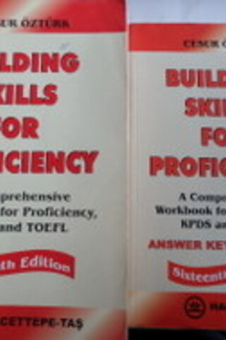 Building Skills For Proficiency + Answer Key And Index Cesur Öztürk