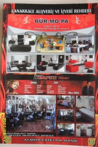 Bür-Mo-Pa Çanakkale Alışveriş ve İşyeri Rehberi