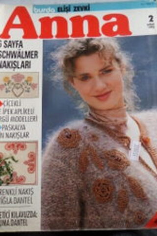 Anna Burda Elişi Zevki 1992 / 2 (Paftalı)