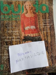 Burda Dergisi 1971 / 11 (Paftasız)