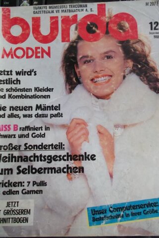 Burda Dergisi 1988 / 12