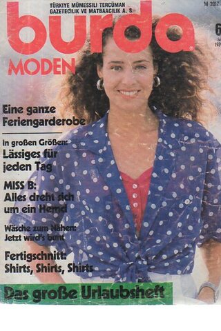 Burda Dergisi 1989 / 6