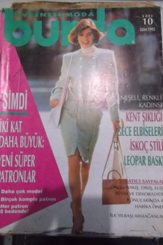 Burda Dergisi 1992 / 10