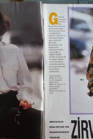 Burda Dergisi 1992 / 8 Burda Dergisi 1992 / 8