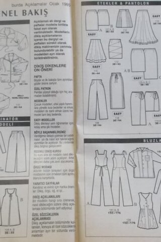 Burda Dergisi 1995 / 1 Burda Dergisi 1995 / 1