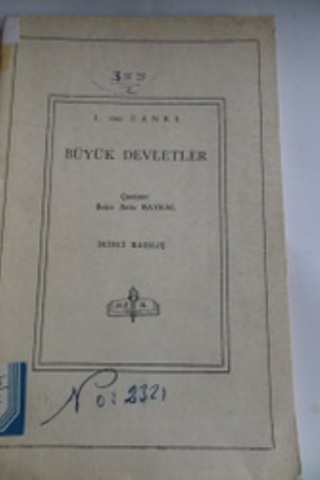 Büyük Devletler L. Von Ranke