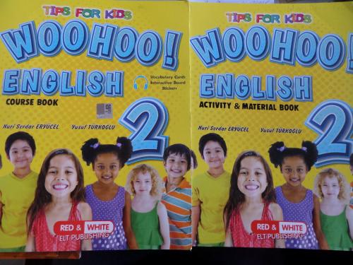 Woohoo! English 2 ( Course Book + Activity & Material Book ) Nuri Serd