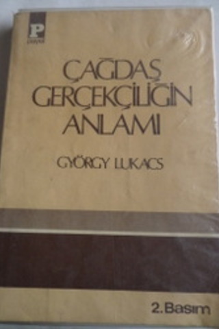 Çağdaş Gerçekçiliğin Anlamı György Lukacs