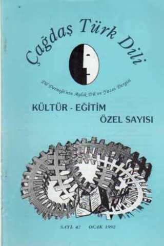 Çağdaş Türk Dili Dergisi 1992 / 47