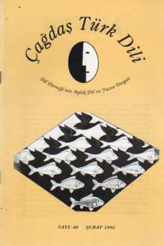 Çağdaş Türk Dili Dergisi 1992 / 48