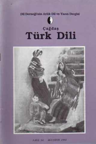 Çağdaş Türk Dili Dergisi 1992 / 54