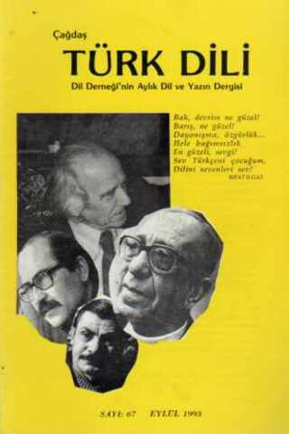 Çağdaş Türk Dili Dergisi 1993 / 67