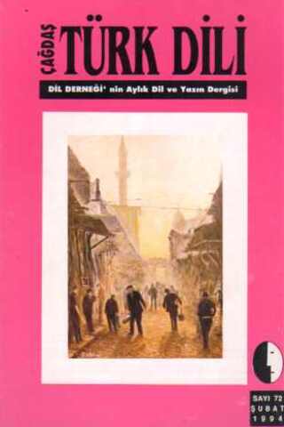 Çağdaş Türk Dili Dergisi 1994 / 72