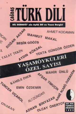 Çağdaş Türk Dili Dergisi 1995 / 89-90