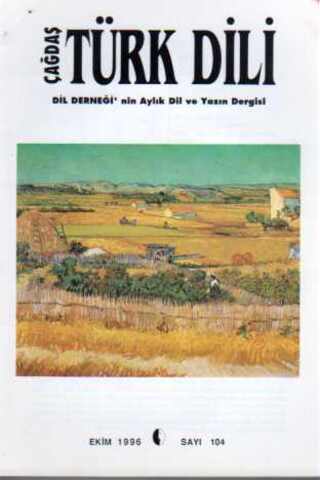 Çağdaş Türk Dili Dergisi 1996 / 104