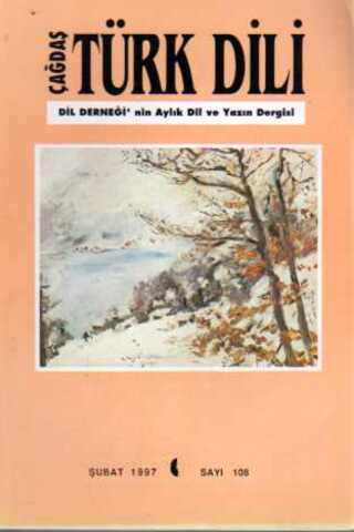 Çağdaş Türk Dili Dergisi 1997 / 108