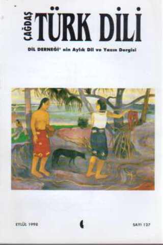 Çağdaş Türk Dili Dergisi 1998 / 127