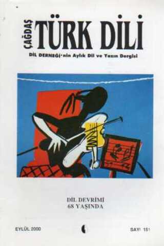Çağdaş Türk Dili Dergisi 2000 / 151
