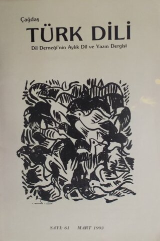 Çağdaş Türk Dili Dergisi 1993 / 61