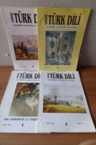 Çağdaş Türk Dili Dergisi 1998 / 4 Adet