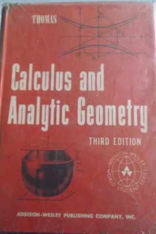 Calculus And Analytic Geometry George B. Thomas