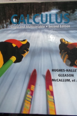 Calculus, Single and Multivariable Second Edition D. Hughes Hallett