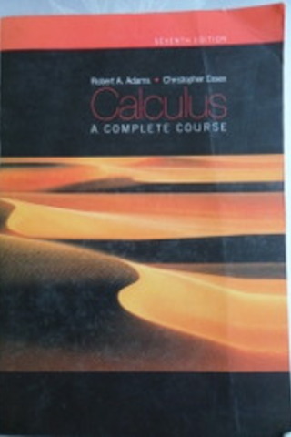 Calculus A Complete Course Robert A. Adams