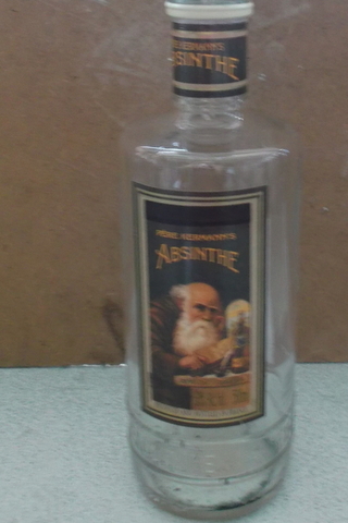Cam Absinthe Şişesi