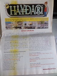 Çanakkale Ali Haydar Önder Anadolu Lisesi Haydari Dergisi 2011 / Eylül