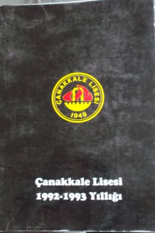Çanakkale Lisesi 1992-1993 Yıllığı