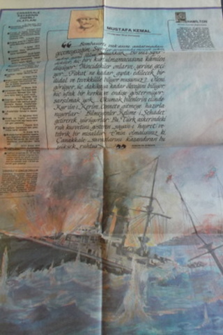 Çanakkale Şehitlerine Yazısı Çanakkale Şehitlerine Yazısı