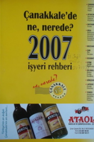 Çanakkale'de Ne, Nerede 2007